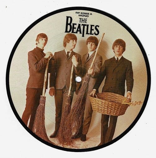 THE BEATLES We Can Work It Out Vinyl Record 7 Inch Parlophone 1985 Picture Disc