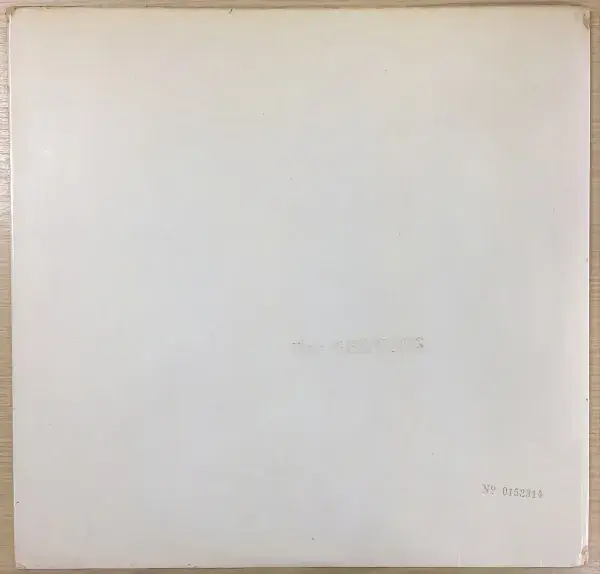 THE BEATLES White Album Vinyl Record 2 LP Apple 1968 Numbered No. 0152314 Top Loader + Spacer Sheet