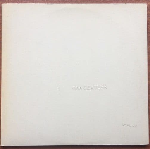 THE BEATLES White Album Vinyl Record LP Apple 1968