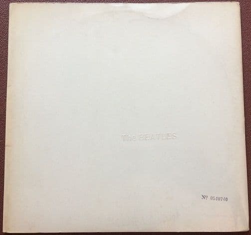 THE BEATLES White Album Vinyl Record LP Apple 1968.....
