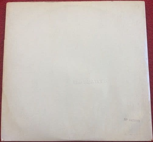 THE BEATLES White Album Vinyl Record LP Apple 1968........