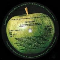 THE BEATLES White Album Vinyl Record LP Apple 1968.........