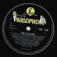 THE BEATLES With The Beatles Vinyl Record LP Parlophone 1963 Mono Original 1N/1N KT Tax Code 3LG