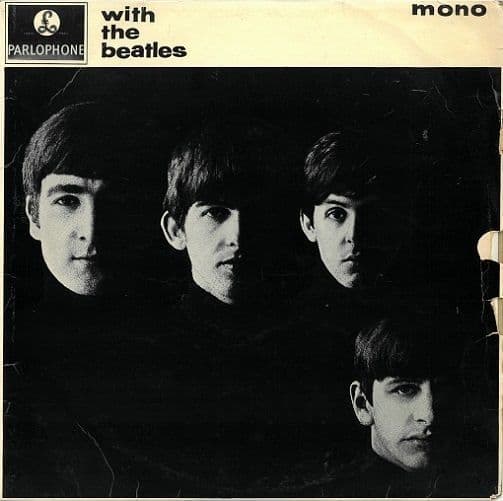 THE BEATLES With The Beatles Vinyl Record LP Parlophone 1963 Original Mono Pressing 1N 12 GLA/1 L