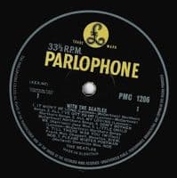 THE BEATLES With The Beatles Vinyl Record LP Parlophone 1963 Original Mono Pressing 5N/7N 1 TM/2 GP