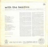 THE BEATLES With The Beatles Vinyl Record LP Parlophone 1963 Original Mono Pressing KT 7N/7N 14 GLD
