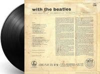 THE BEATLES With The Beatles Vinyl Record LP Parlophone 1963 Original UK Mono 7N MT Garrod Laminated