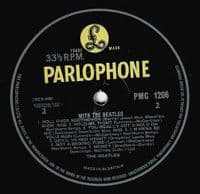 THE BEATLES With The Beatles Vinyl Record LP Parlophone 1963 Original UK Mono Ernest J. Day Sleeve