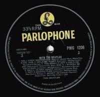 THE BEATLES With The Beatles Vinyl Record LP Parlophone 1963 Original UK Mono MT Tax Garrod Sleeve