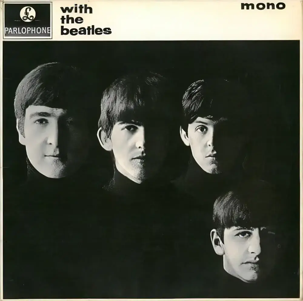 THE BEATLES With The Beatles Vinyl Record LP Parlophone 1963 Original UK Mono Pressing Rare Variant