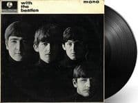 THE BEATLES With The Beatles Vinyl Record LP Parlophone 1963 UK Mono MT Tax Code Garrod & Lofthouse