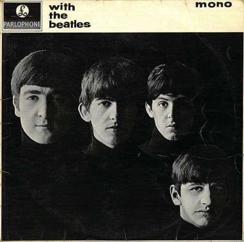 THE BEATLES With The Beatles Vinyl Record LP Parlophone 1963 UK Mono MT Tax Code Garrod & Lofthouse