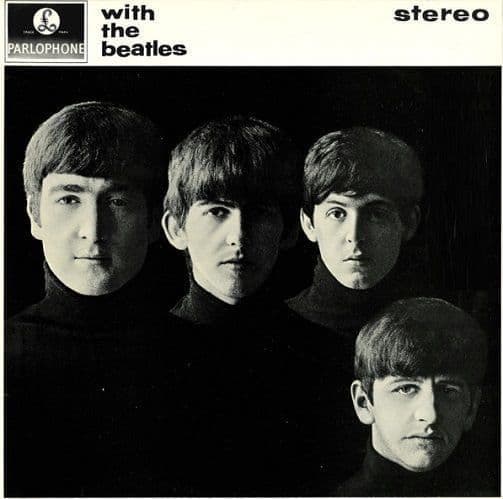 THE BEATLES With The Beatles Vinyl Record LP Parlophone 1973 French Export Pressing PCS 3045 Two EMI