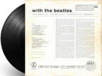 THE BEATLES With The Beatles Vinyl Record LP Parlophone 1973 UK Stereo Press Gramophone Co Rim Text
