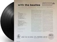 THE BEATLES With The Beatles Vinyl Record LP Parlophone 1984 UK Stereo Pressing Two EMI Box Label
