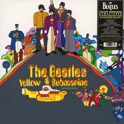THE BEATLES Yellow Submarine Vinyl Record LP Apple 2012