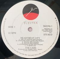 THE CARS Heartbeat City Vinyl Record LP Elektra 1984