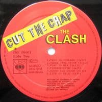 THE CLASH Cut The Crap Vinyl Record LP CBS 1985