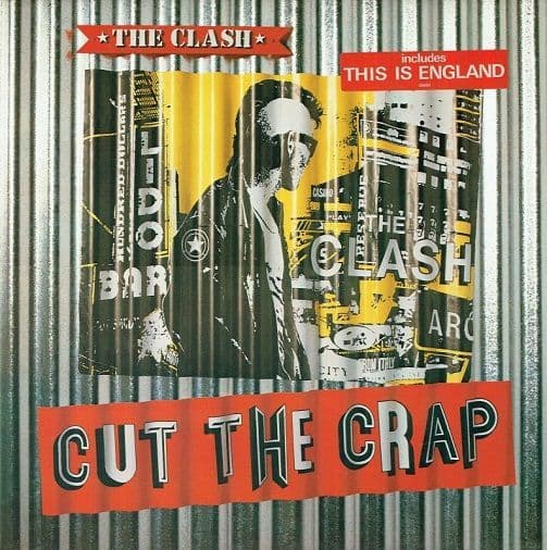 THE CLASH Cut The Crap Vinyl Record LP CBS 1985