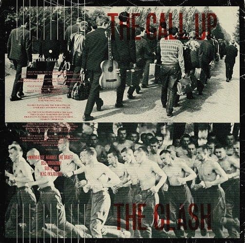 THE CLASH The Call Up Vinyl Record 7 Inch CBS 1980