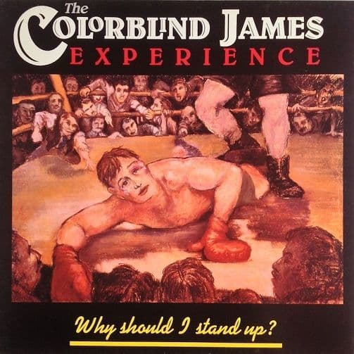 THE COLORBLIND JAMES EXPERIENCE Why Should I Stand Up? Vinyl Record LP Cooking Vinyl 1989