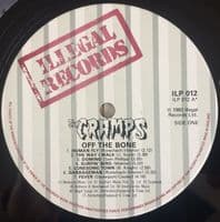THE CRAMPS Off The Bone Vinyl Record LP Illegal 1983