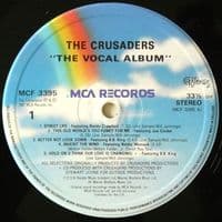 THE CRUSADERS The Vocal Album Vinyl Record LP MCA 1987