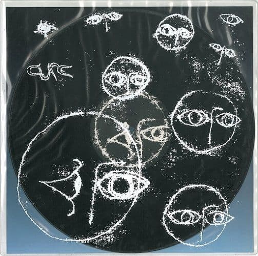 THE CURE A Letter To Elise Blue Mix Vinyl Record 12 Inch Fiction 1992