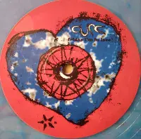 THE CURE Friday I'm In Love Vinyl Record 12 Inch Fiction 1992 Clear Blue Red Mix A1/B1 + PVC Outer