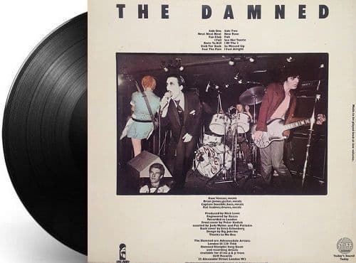 THE DAMNED Damned Damned Damned Vinyl Record LP Stiff 1977