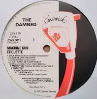 THE DAMNED Machine Gun Etiquette Vinyl Record LP Chiswick 1979 Original UK 1st Press A1/B1 Matrix
