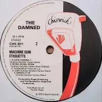 THE DAMNED Machine Gun Etiquette Vinyl Record LP Chiswick 1979 Original UK 1st Press A1/B1 Matrix