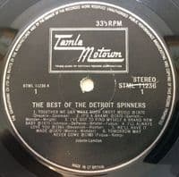 THE DETROIT SPINNERS The Best Of The Detroit Spinners Vinyl Record LP Tamla Motown 1973