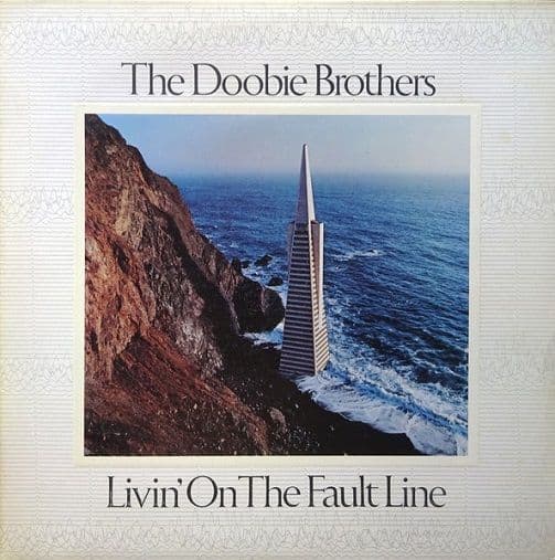THE DOOBIE BROTHERS Livin' On The Fault Line Vinyl Record LP Warner Bros. 1977