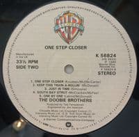 THE DOOBIE BROTHERS One Step Closer Vinyl Record LP Warner Bros. 1980