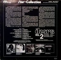 THE DOORS The Doors Vol. 2 Vinyl Record LP German Midi