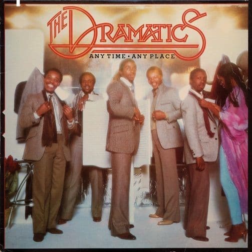 THE DRAMATICS Any Time Any Place Vinyl Record LP US ABC 1979