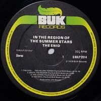 THE ENID In The Region Of The Summer Stars Vinyl Record LP Buk 1976