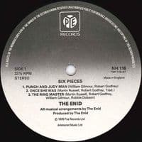 THE ENID Six Pieces Vinyl Record LP Pye 1979
