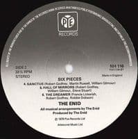 THE ENID Six Pieces Vinyl Record LP Pye 1979