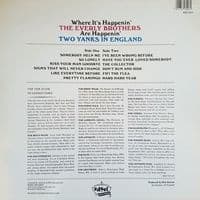 THE EVERLY BROTHERS Two Yanks In England Vinyl Record LP Edsel 1989