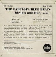 THE FABULOUS BLUE BEATS Rhythm & Blues Volume One EP Vinyl Record 7 Inch Ember 1964 EMB EP 4525 R&B