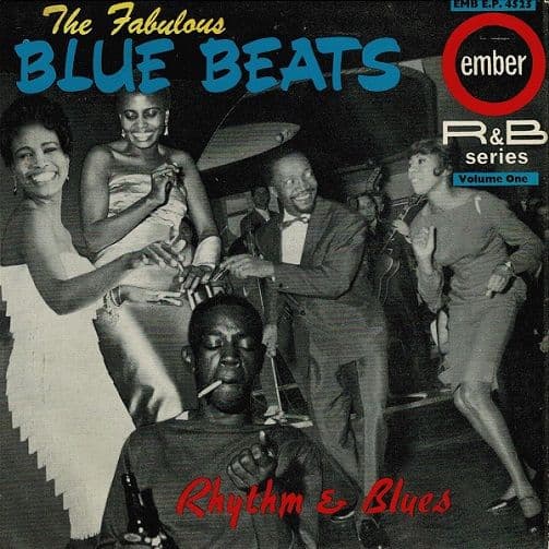 THE FABULOUS BLUE BEATS Rhythm & Blues Volume One EP Vinyl Record 7 Inch Ember 1964 EMB EP 4525 R&B