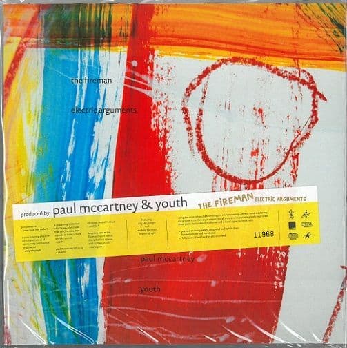洋楽 paul mccartney the fireman (rare!! pdf) THE FIREMAN PAUL McCARTNEY AND YOUTH Electric Arguments Vinyl