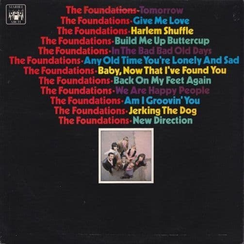 THE FOUNDATIONS The Foundations Vinyl Record LP Marble Arch 1969