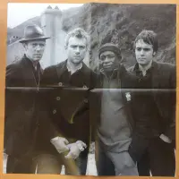 THE GOOD, THE BAD & THE QUEEN The Good, The Bad & The Queen Vinyl Record LP Parlophone 2007 + Poster