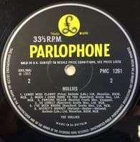 THE HOLLIES Hollies Vinyl Record LP Parlophone 1965
