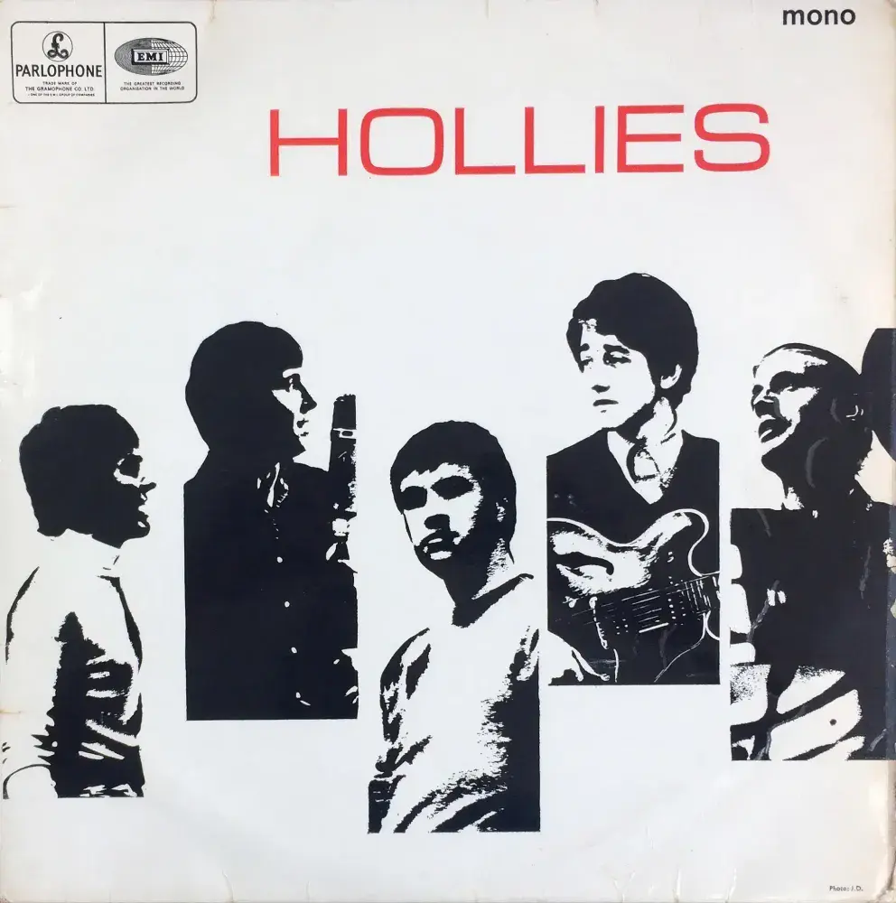 THE HOLLIES Hollies Vinyl Record LP Parlophone 1965 Rare UK Mono 1st Press KT Tax Code -1/-1 Matrix
