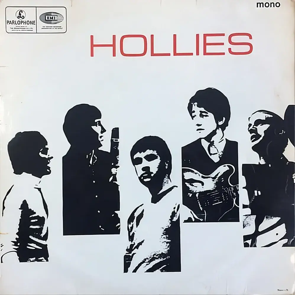 THE HOLLIES Hollies Vinyl Record LP Parlophone 1965 Rare UK Mono 1st Press KT Tax Code -1/-1 Matrix