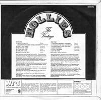 THE HOLLIES Vintage Hollies Vinyl Record LP World Record Club 1967